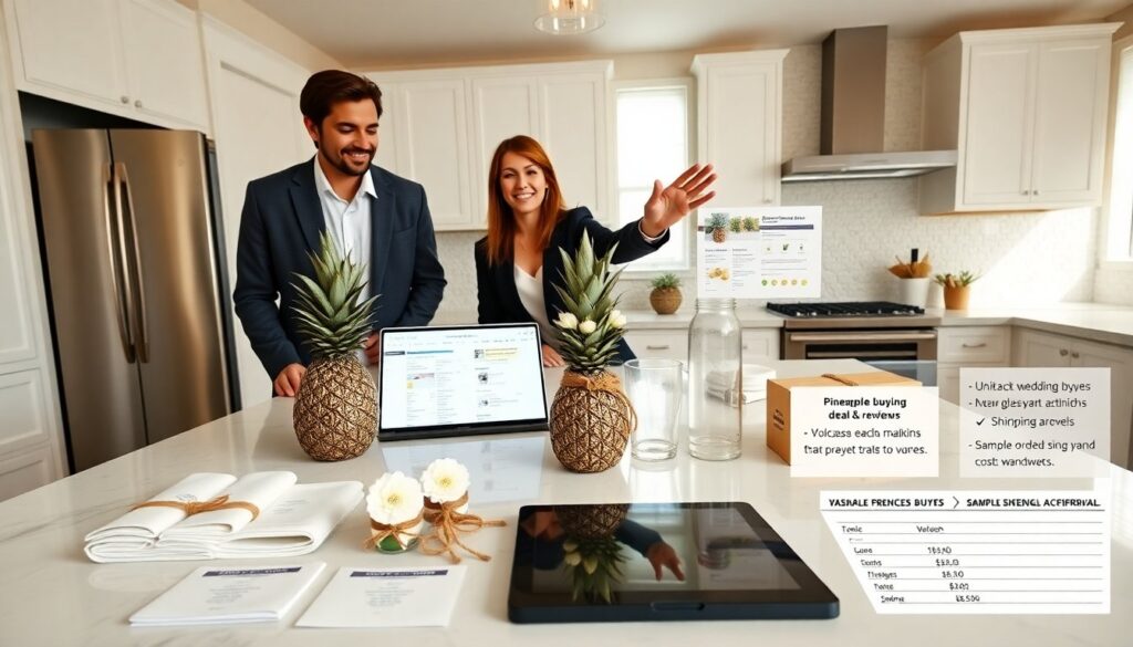 budget weddings pineapple buying deals reviews thriftyevntsdbwe