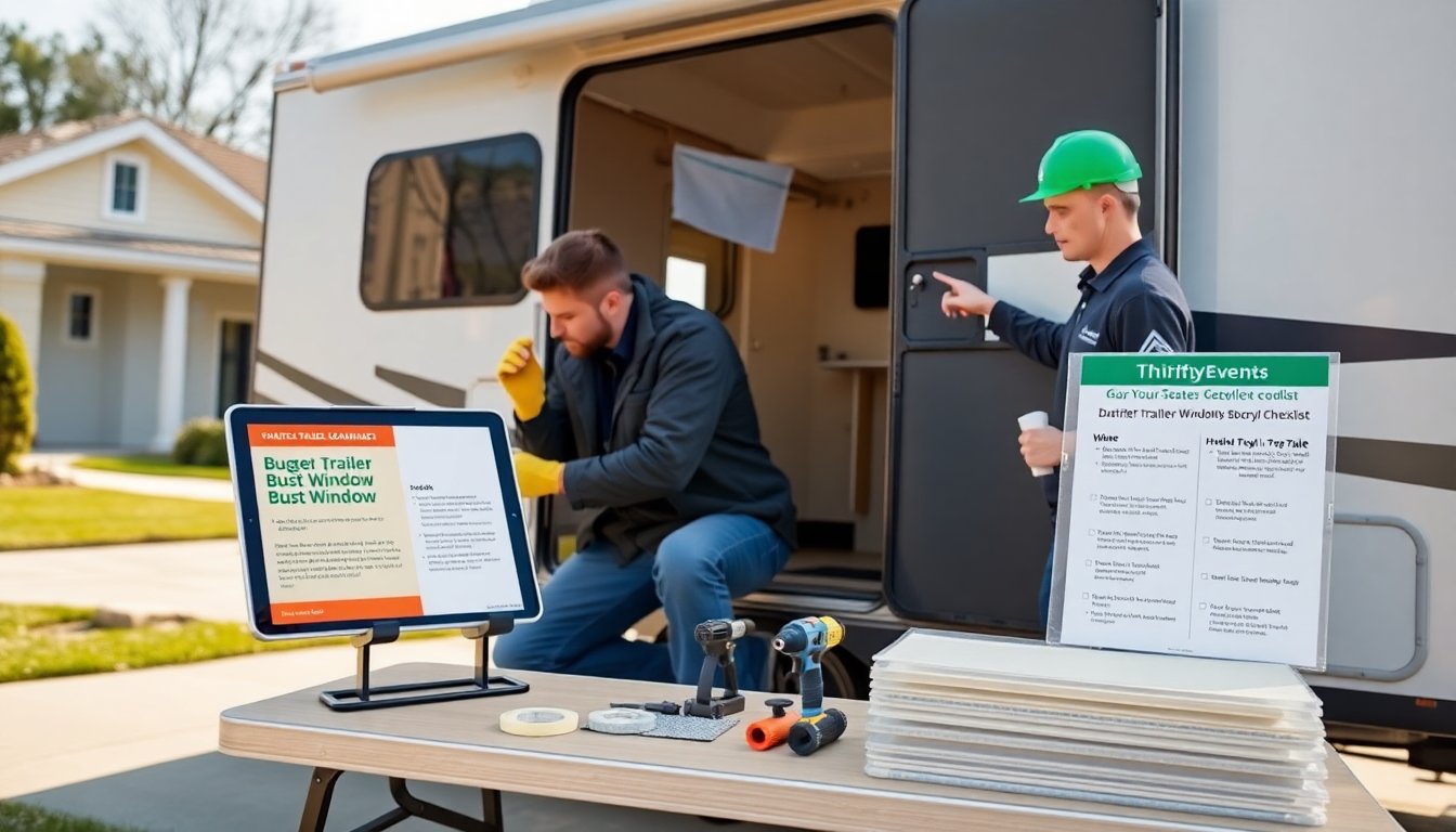 hybrid budget trailer bust window ebook thriftyevents